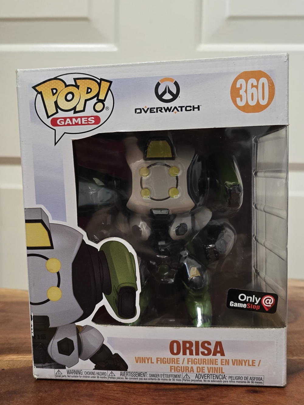Overwatch Pop! Games Orisa Vinyl Figure - White & Green